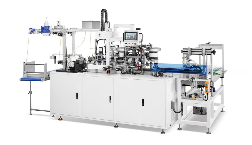 KFD-500B(AB) Full-Automatic Paper Handbag Buckle Threading Machine