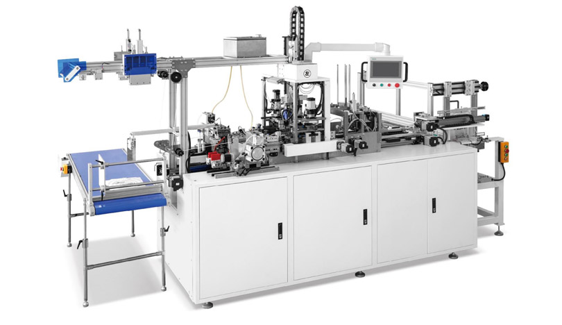 KFD-500C Fully Automatic Paper Bag Tag Insertion Machine