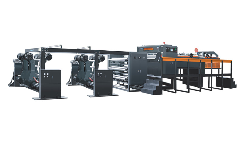 ZNGM-1450/1750/1950 Paper Sheeter Cutting Machine (4/5/6 Rolls)
