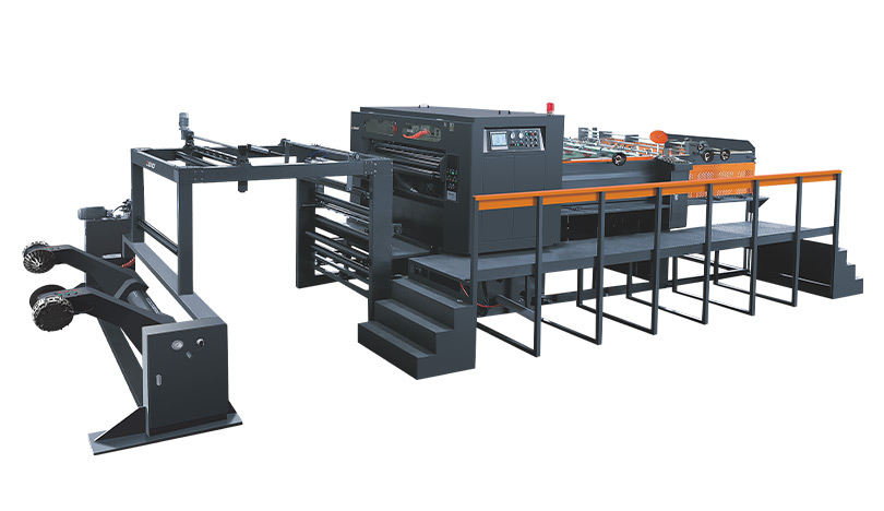 ZNSD-1400/1700/1900 Synchrofly Sheeter Cutting Machine (Special For Golden Silvery Cardboard)